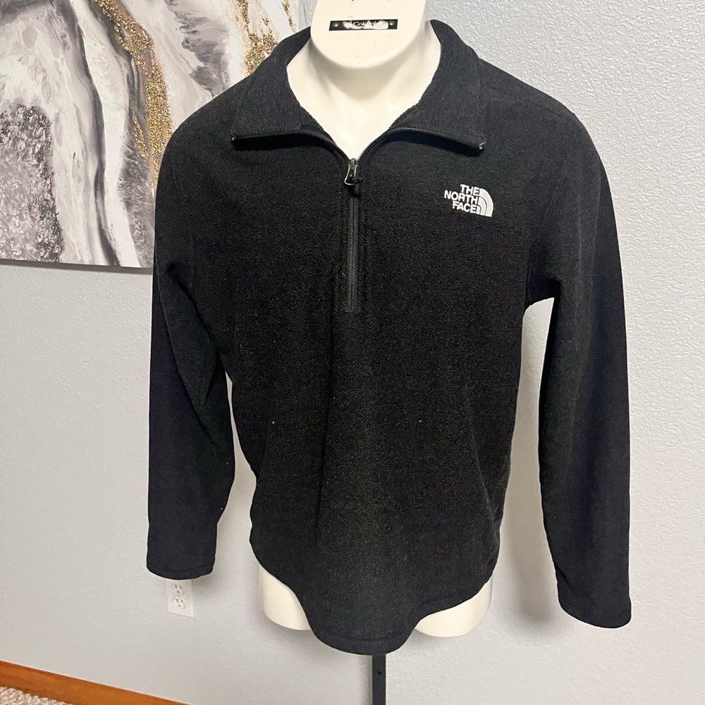 The North Face Black Quarter-Zip Fleece